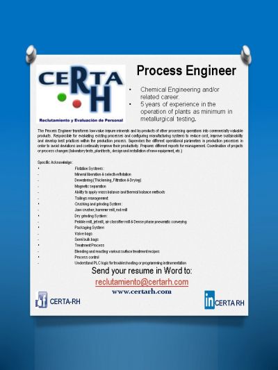 Process Engineer 