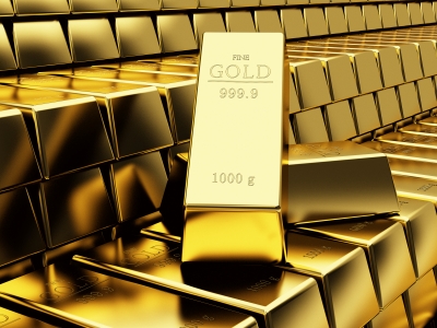 Oro sube por retroceso del dólar y rendimiento bonos tesoro tras datos EEUU