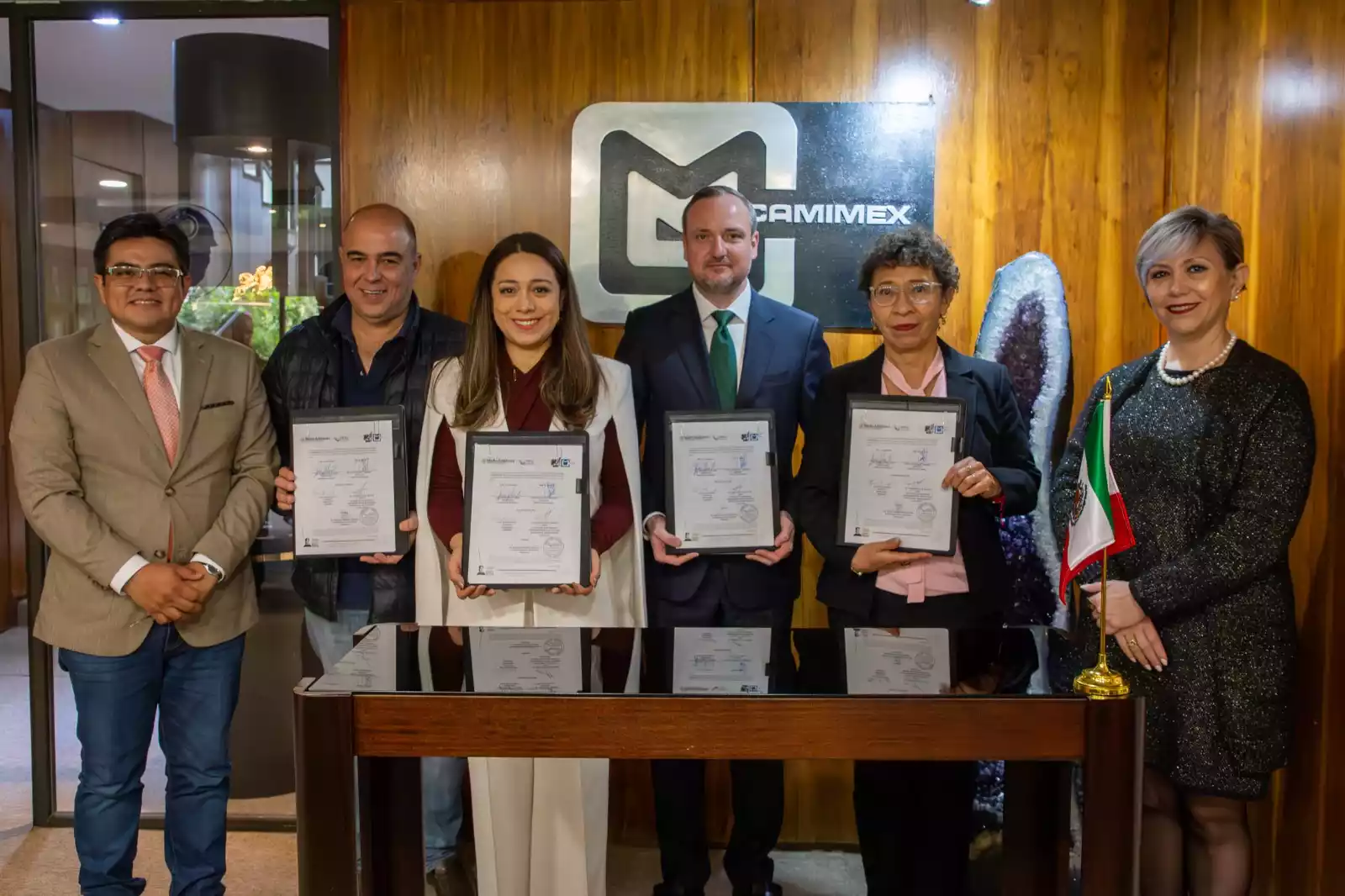 CAMIMEX e IMTA firman alianza hist&oacute;rica