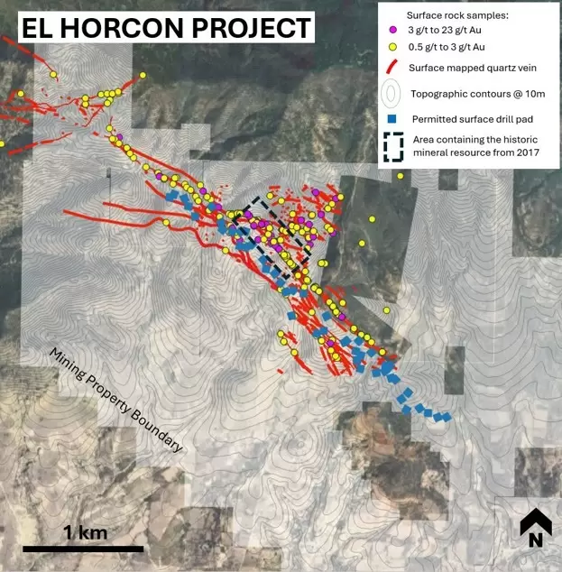 Guanajuato Silver recibe permisos de perforaci&oacute;n para el proyecto El Horc&oacute;n