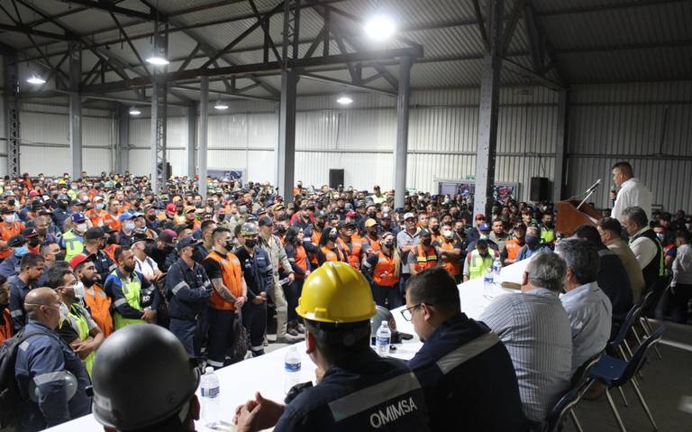Mineros de Nacozari y Cananea recibirán hasta 800 mil pesos de utilidades