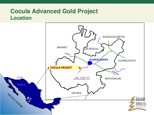 Silver Spruce comenzará perforación en Jalisco